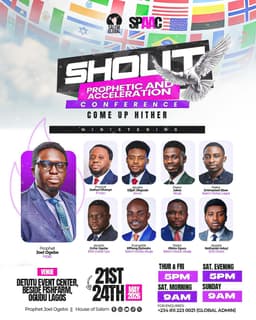 SHOUT (Prophetic And Acceleration Conference)