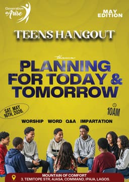 Generation Arise - Teens Hangout (May Edition)